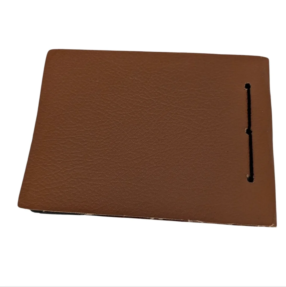 VINTAGE Photo Album Leather Book Snapshot Memory Keeper
